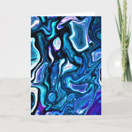 Abstracte kleurenstudie 118, kaart