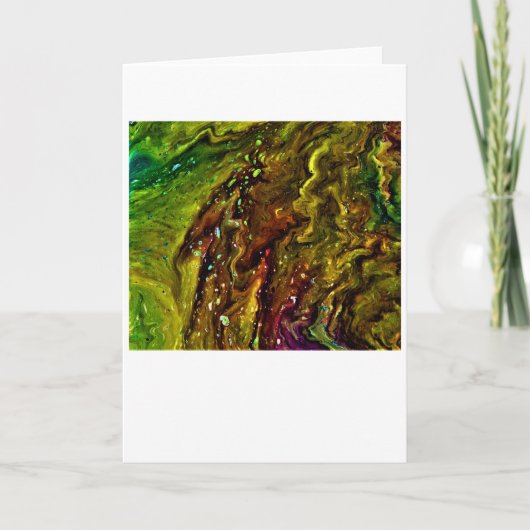 Abstracte kleurenstudie 11, kaart (Voorkant)