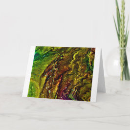 Abstracte kleurenstudie 11, kaart