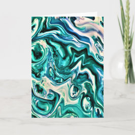 Abstracte kleurenstudie 121, kaart