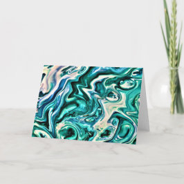 Abstracte kleurenstudie 121, kaart