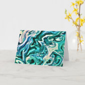 Abstracte kleurenstudie 121, kaart (Gele Bloem)