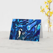 Abstracte kleurenstudie 122, kaart (Gele Bloem)