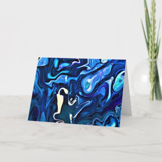 Abstracte kleurenstudie 122, kaart (Voorkant)