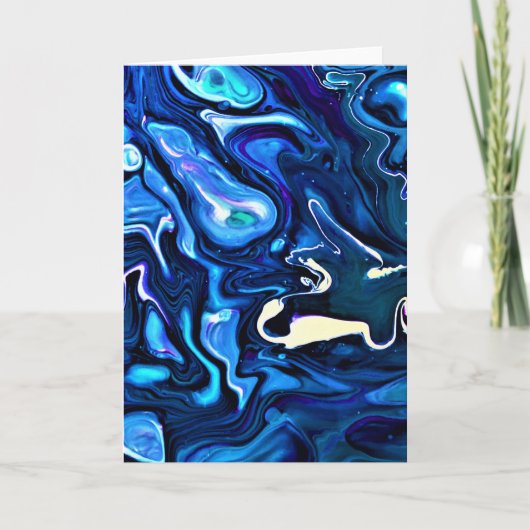 Abstracte kleurenstudie 122, kaart (Voorkant)