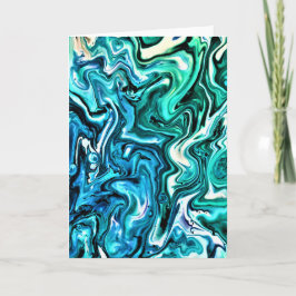 Abstracte kleurenstudie 123, kaart