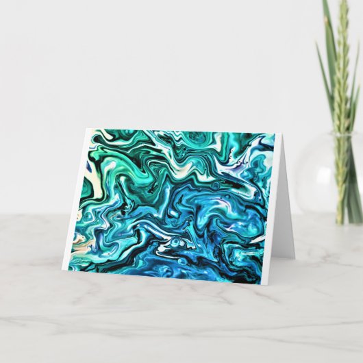 Abstracte Kleurenstudie 123, Kaart (Voorkant)