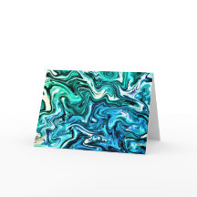 Abstracte kleurenstudie 123, kaart