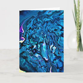 Abstracte kleurenstudie 124, kaart