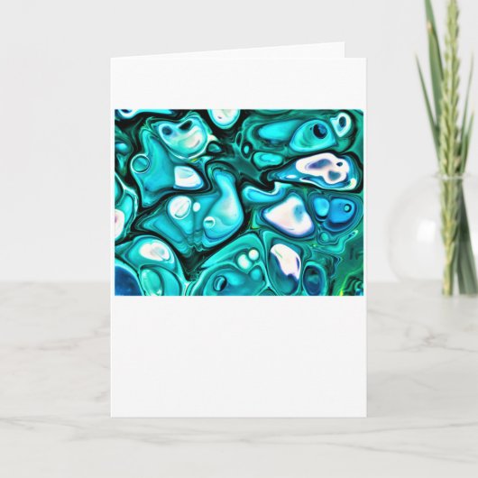 Abstracte kleurenstudie 125, kaart (Voorkant)