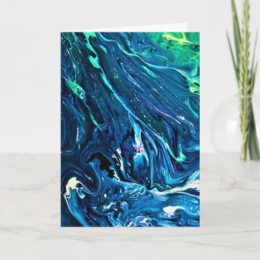 Abstracte kleurenstudie 128, kaart (Voorkant)