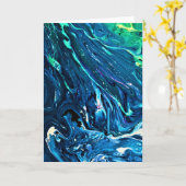 Abstracte kleurenstudie 128, kaart (Gele Bloem)