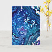 Abstracte kleurenstudie 129, kaart (Gele Bloem)