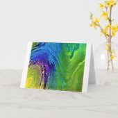 Abstracte Kleurenstudie 12, Kaart (Gele Bloem)