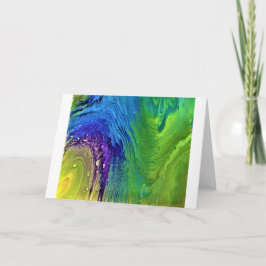 Abstracte Kleurenstudie 12, Kaart