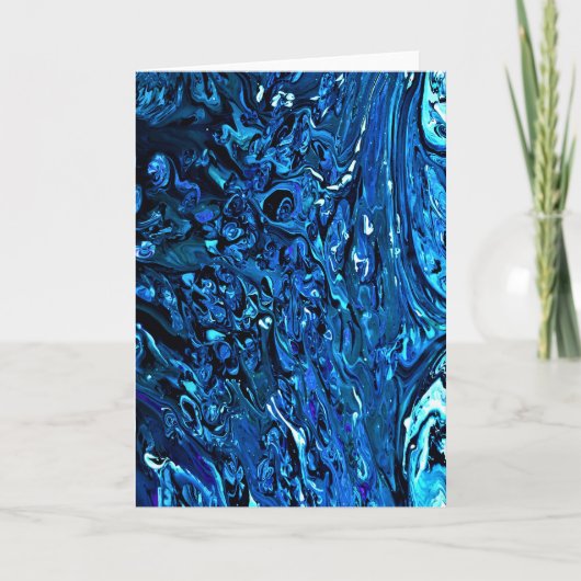 Abstracte kleurenstudie 130, kaart (Voorkant)