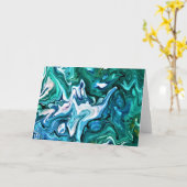 Abstracte kleurenstudie 132, kaart (Gele Bloem)