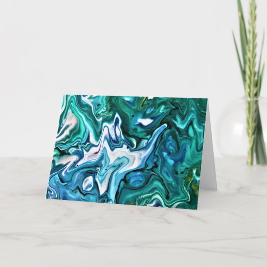 Abstracte kleurenstudie 132, kaart (Voorkant)