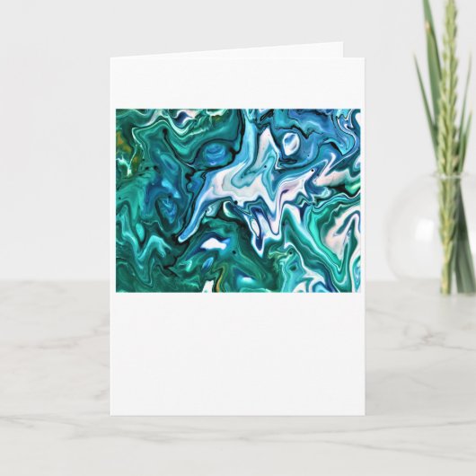 Abstracte kleurenstudie 132-kaart kaart (Voorkant)