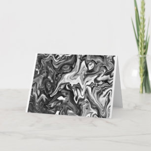 Abstracte kleurenstudie 132 / Noir, kaart