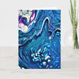 Abstracte kleurenstudie 133, kaart