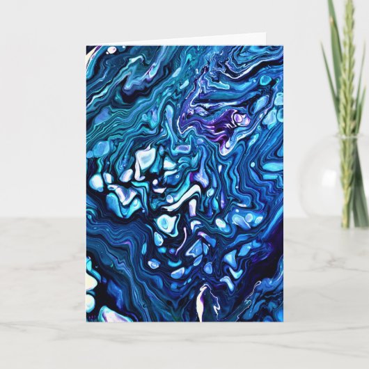 Abstracte kleurenstudie 133, kaart (Voorkant)