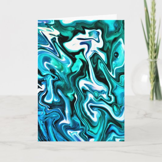 Abstracte kleurenstudie 136, kaart (Voorkant)