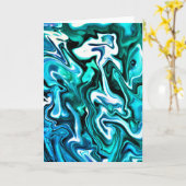 Abstracte kleurenstudie 136, kaart (Gele Bloem)