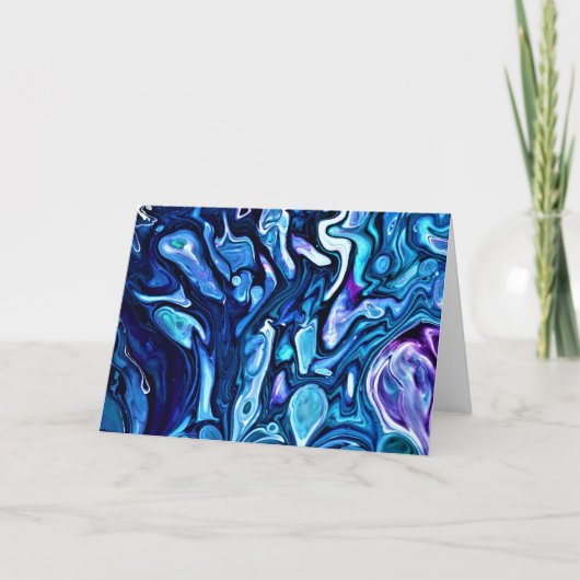 Abstracte kleurenstudie 138, kaart (Voorkant)