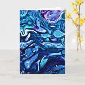 Abstracte kleurenstudie 138, kaart (Gele Bloem)