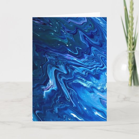 Abstracte kleurenstudie 141, kaart (Voorkant)