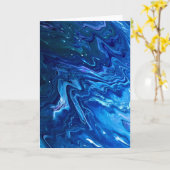 Abstracte kleurenstudie 141, kaart (Gele Bloem)