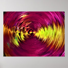 Abstracte kleurenstudie 142; poster