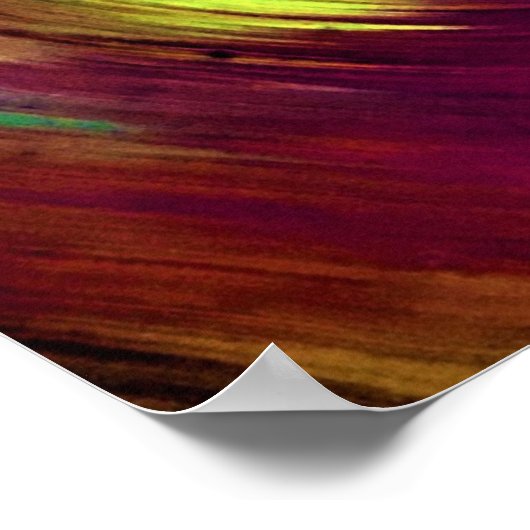 Abstracte kleurenstudie 142; poster (Hoek)