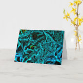 Abstracte kleurenstudie 143, kaart (Gele Bloem)