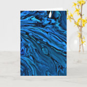 Abstracte kleurenstudie 144, kaart (Gele Bloem)