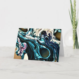 Abstracte kleurenstudie 14, kaart