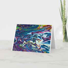 Abstracte Kleurenstudie 151, Kaart