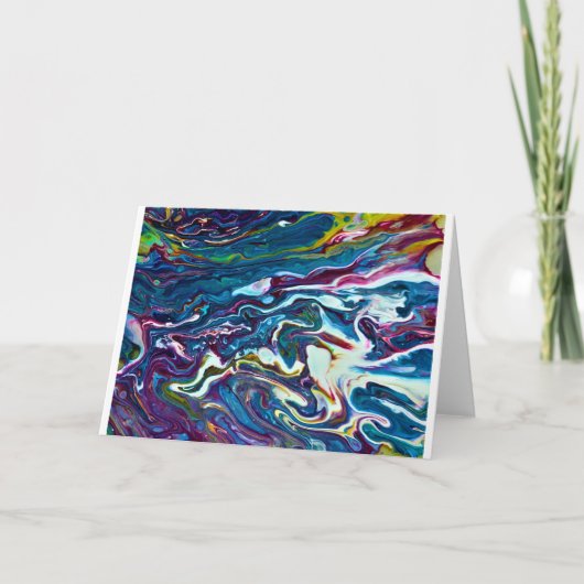 Abstracte Kleurenstudie 151, Kaart (Voorkant)