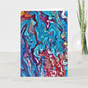 Abstracte kleurenstudie 152, kaart