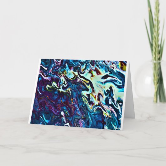 Abstracte kleurenstudie 153, Kaart (Voorkant)