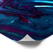 Abstracte kleurenstudie 153, poster (Hoek)