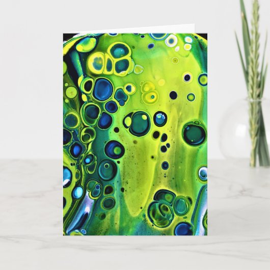 Abstracte kleurenstudie 158, kaart (Voorkant)