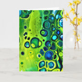 Abstracte kleurenstudie 159, kaart (Gele Bloem)