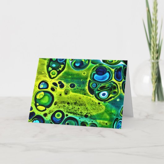 Abstracte kleurenstudie 160, kaart (Voorkant)