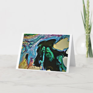 Abstracte kleurenstudie 166, kaart