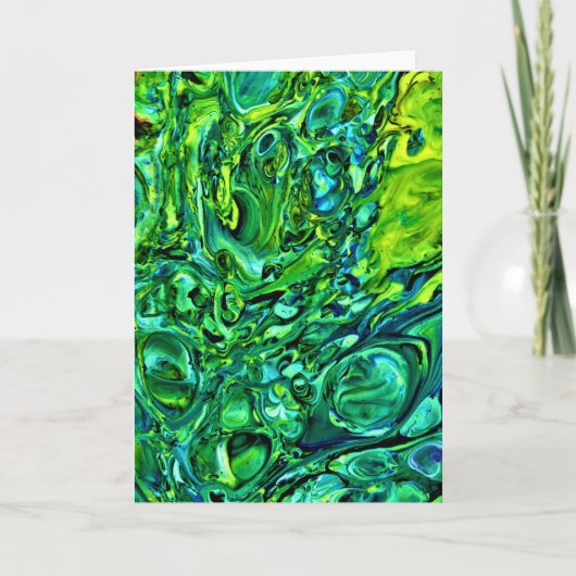 Abstracte kleurenstudie 169, kaart (Voorkant)