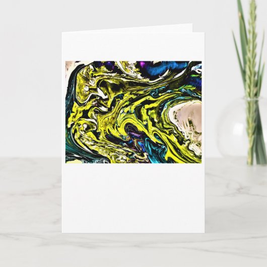 Abstracte kleurenstudie 16, Kaart (Voorkant)