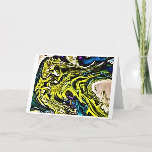 Abstracte kleurenstudie 16, Kaart (Voorkant)