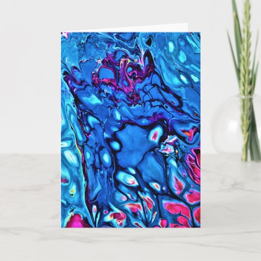 Abstracte kleurenstudie 171, kaart (Voorkant)